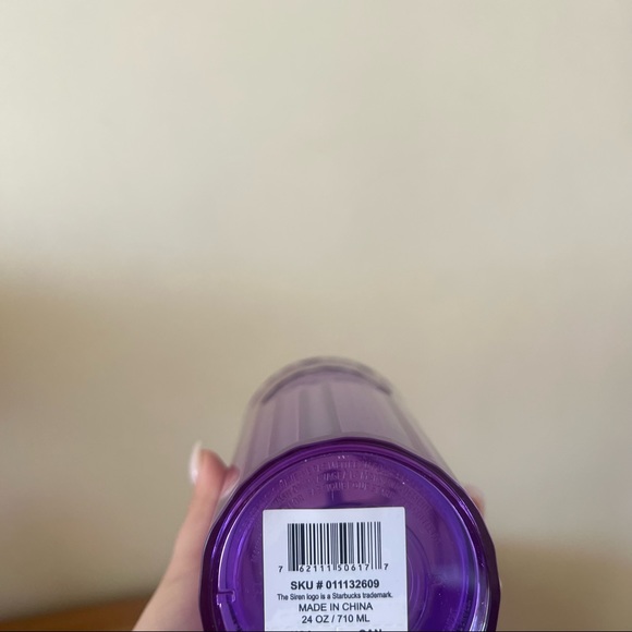 NWT Starbucks Summer 2022 Wisteria Kaleidoscope Dome Cold Cup/ Venti Tumbler ✨ - Picture 5 of 6